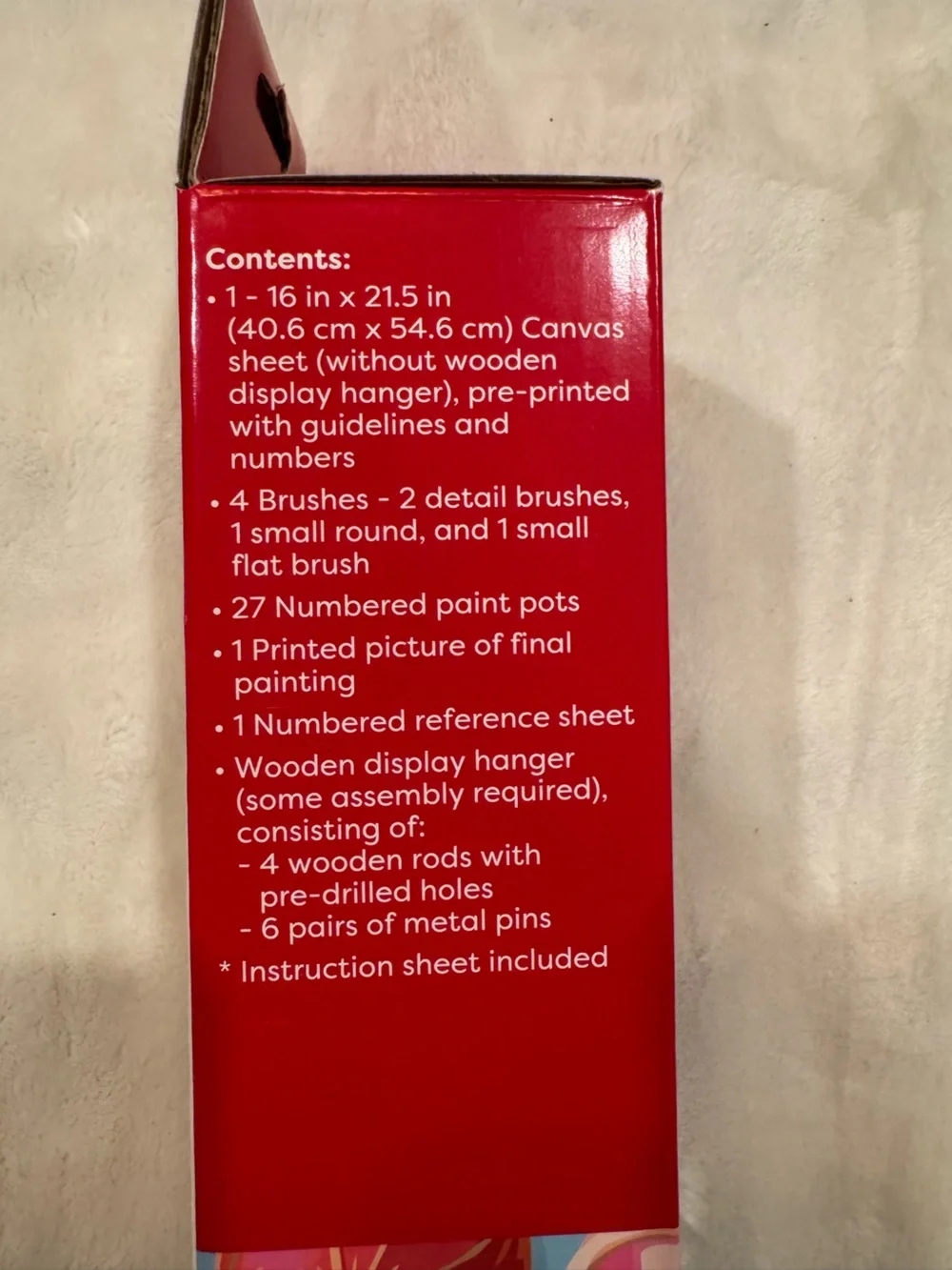 NEW Artist's Loft Christmas Noel Paint-by-Number Kit featuring holiday ornaments